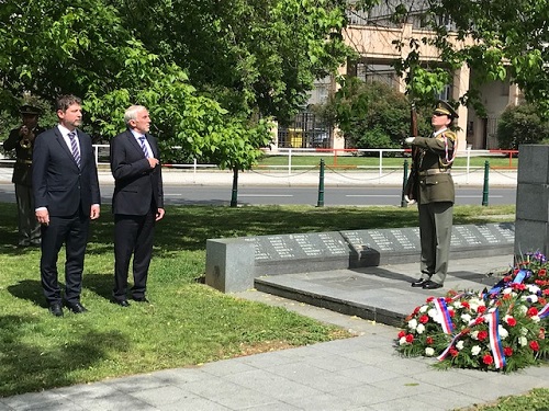 Praha 6 si připomněla výročí konce druhé světové války